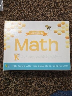 Discontinued Level K Math Kit from The Good and The Beautiful